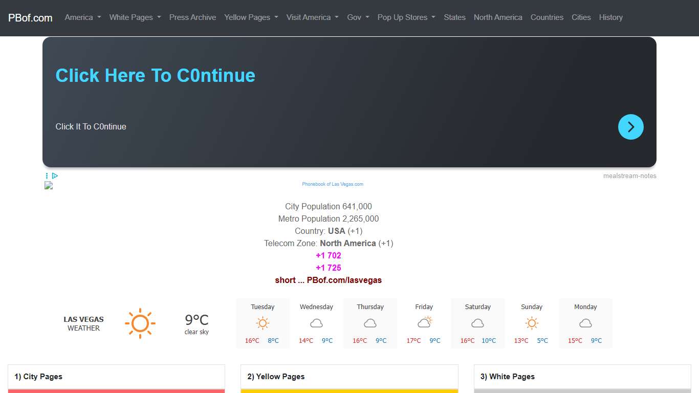 Phone Book of Las Vegas.com +1 702 - White Pages